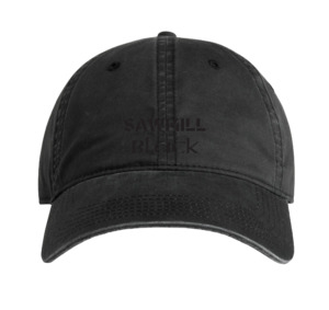 Merch: Access Faded Cap - Sawmill BLACK
