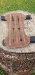 Archery Accessories: Durable Suede Armguard