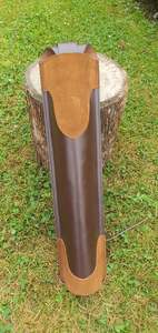 Split leather traditional quiver