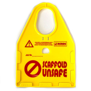 Scaffold Unsafe (Yellow)
