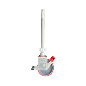 Mobile Scaffolding: 8" Caster Wheel Adjustable Height Double Braked