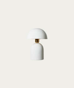 White ROME Table Lamp