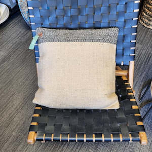 Kuddforal Julia Cushion with Black Band - Large