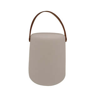 Lighting: Rhode Island USB LED Lamp Medium - Brown Handle