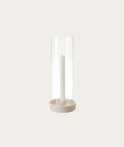 Candle Holders: Megana Candle Holder - White