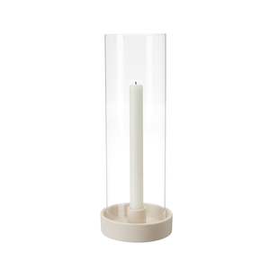 Megana Candle Holder - White