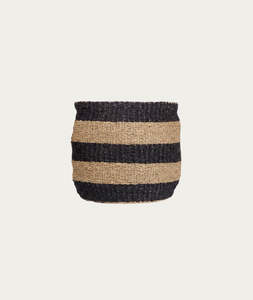 Baskets Storage: Prisa Stripe Basket - Large