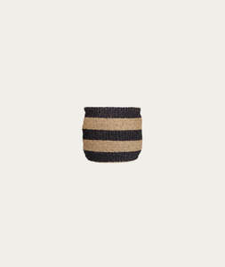 Baskets Storage: Prisa Stripe Basket - Small