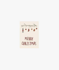 Christmas Card - Christmas Garland