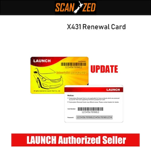 Products: Launch X-431 Software Update 2 years for IMMO PAD & PAD 7 scaNZed Auckland NZ