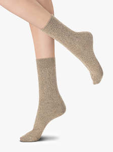 Hosiery Socks: Gwen Sock beige