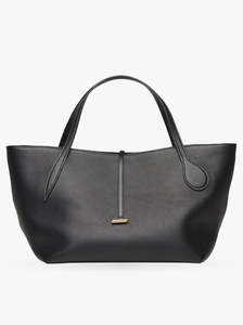 Zip Penne Tote black