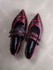 Gianna red / black leopard