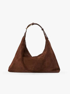 Little Liffner Sweden: Pillow Strap dark brown suede