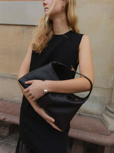 Little Liffner Sweden: Pillow Shoulder Bag black
