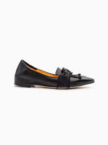Mara Bini Italy: Lidia black leather