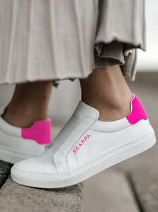 Liz white and pink