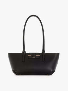 Rag Bone New York: Realm Top Handle black leather