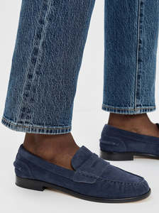 Carter Loafer navy suede