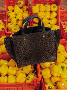 Exclusive Collection Bags: Leon Medium leopard