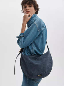 Mercer Medium Hobo midnight canvas