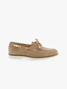 Shoes 1: Bermuda taupe suede