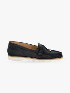 Shoes 1: Capri navy suede