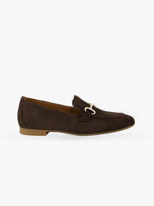 Otto chocolate brown suede