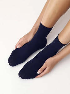 Hosiery Socks: Cheryl Sock blue