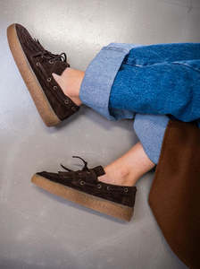 Shoes 1: Piper chocolate suede