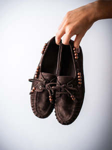 Shoes 1: Demi chocolate suede