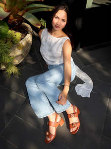 Sandals: Lala Straps tan