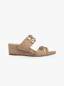 Sandals: Wendy natural