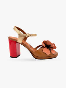 Sandals: Parlota tan multi