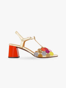 Pumps: Rycuse gold multi