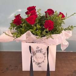 Our Flowers: Red Rose Bouquet