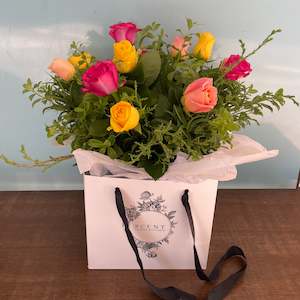 Mixed Coloured Rose Bouquet