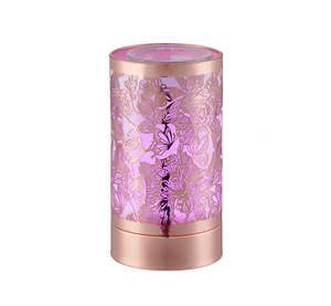 Butterfly and Roses - Rose Gold LED Warmer