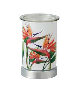 Bird of Paradise Glass - Touch Warmer  Now  Reduced to $25