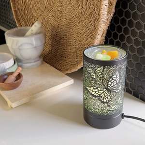 Warmers 1: Butterflies - Black LED Warmer