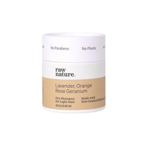 Raw Nature Nz: Raw Nature - DRY SHAMPOO - LIGHT HAIR