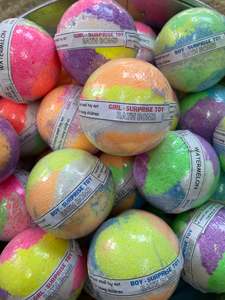 Toys: Bath Bomb with toy inside - Boy Bomb