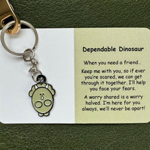 Feel Good: Little Joys - Keyring - Dependable Dinosaur