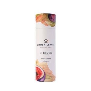 Linden Leaves - Amber Fig Bath Bombs