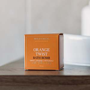 Wild Emery - Bath Bomb Cube - Orange Twist