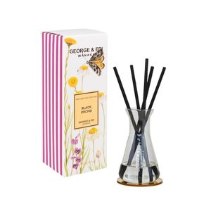 George Edi: George & Edi Diffuser Set - Black Orchid