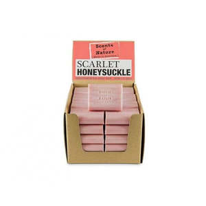 Scents Of Nature: Scents of Nature - Scarlet Honeysuckle Soap -Single Bar