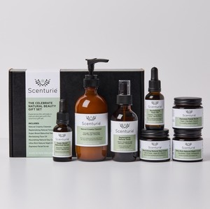 Products: The Celebrate Natural Skincare Gift Set Scenturie NZ