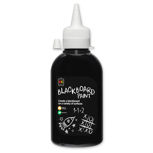 Acrylic Paints: EC Blackboard Paint 250ml Black