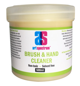 AS Art Spectrum Hand & Brush Cleaner Wax & Oil Natural Ingredients 500ml